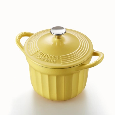 Гусятниця Buydeem CP541 Mellow Yellow чавунна емальована 1.8 л (CP541-MY)