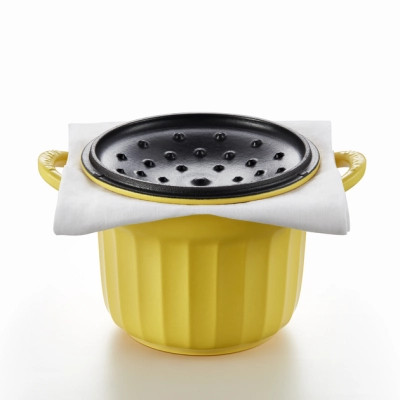 Гусятниця Buydeem CP541 Mellow Yellow чавунна емальована 1.8 л (CP541-MY)