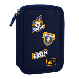 Пенал Yes Football Gamer HP-01 твердий подвійний (533642)