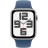 Смарт-годинник Apple Watch SE 2024 GPS 44mm Silver Aluminium Case with Denim Sport Band - M/L (MXER3QH/A)