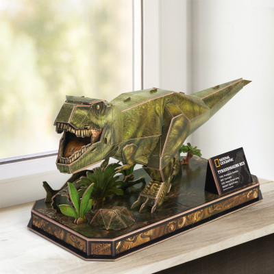 Пазл Cubic Fun 3D National Geographic Dino Тиранозавр Рекс (DS1051h)