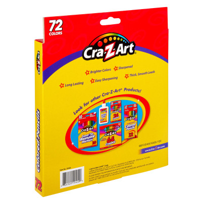 Олівці кольорові Cra-Z-Art 72 кольорів (10402CRA)