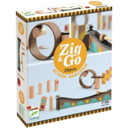 Настільна гра Djeco гра-конструктор Zig&amp;Go 25 деталей (DJ05642)