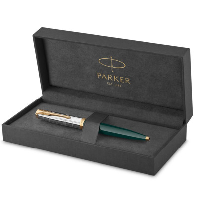 Ручка кулькова Parker 51 Premium Forest Green GT BP (56 332)