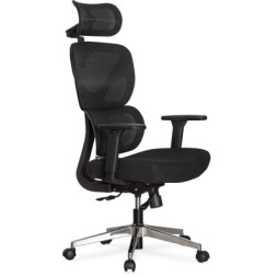 Офісне крісло Mealux D1 Air Fabric Black (HF-D1 F/B)