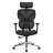 Офісне крісло Mealux D1 Air Fabric Black (HF-D1 F/B)