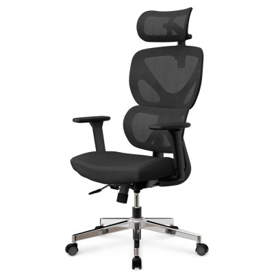 Офісне крісло Mealux D1 Air Fabric Black (HF-D1 F/B)
