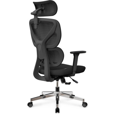 Офісне крісло Mealux D1 Air Fabric Black (HF-D1 F/B)