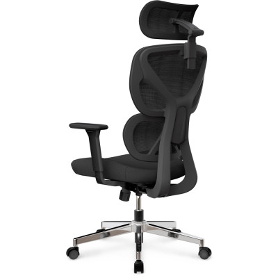 Офісне крісло Mealux D1 Air Fabric Black (HF-D1 F/B)
