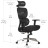 Офісне крісло Mealux D1 Air Fabric Black (HF-D1 F/B)