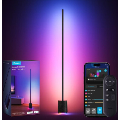Світильник Govee H6079, 1500Lm, RGBICW, with speaker, WI-FI/Bluetooth, black (H6079312)