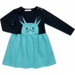 Плаття дитяче POP FASHION у горошок (6791-116G-mint)