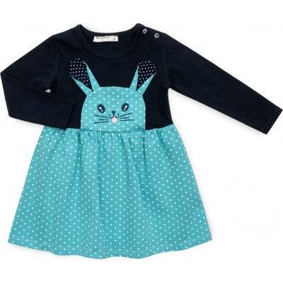 Плаття дитяче POP FASHION у горошок (6791-116G-mint)