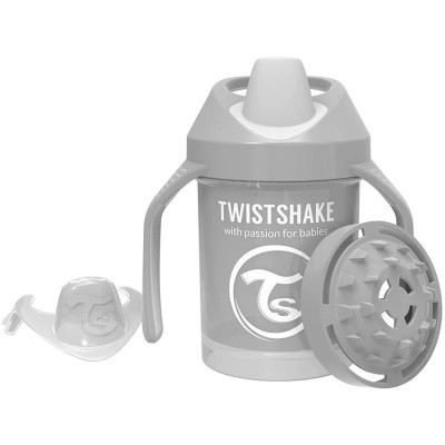 Поїльник-непроливайка Twistshake Міні 230 мл .Сіра (69882)