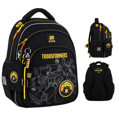 Шкільний набір Kite Education Transformers Generations 763S (рюкзак, пенал, сумка) (SET_TF25-763S)
