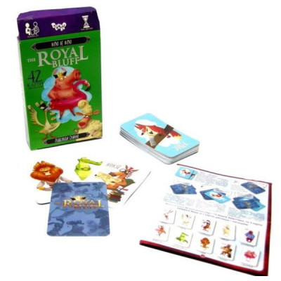 Настільна гра Danko Toys Вірю не вірю (The Royal Bluff) жовті, українська (RBL-01-02U)