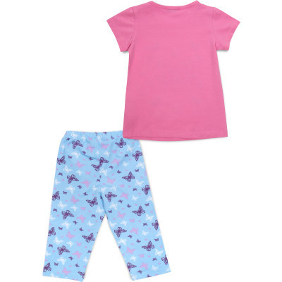 Піжама дитяча Matilda з метеликом (12247-3-116G-pink)