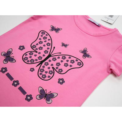 Піжама дитяча Matilda з метеликом (12247-3-116G-pink)