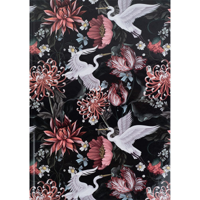 Книга записна Axent Birds&amp;Flowers-2 A4 в клітинку 96 аркушів (8422-569-A)