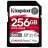 Карта пам&#039;яті Kingston 256GB SDXC class 10 UHS-II U3 Canvas React Plus (SDR2/256GB)