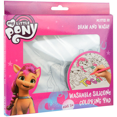 Підкладка настільна Kite силіконова розмальовка My Little Pony, 30х40см (LP22-424)