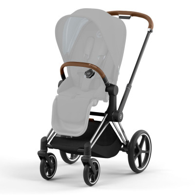 Шасі для коляски Cybex Priam New Generation з каркасом Сhrome / Brown (521002319)