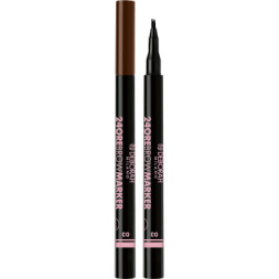 Фломастер для брів Deborah 24Ore Eyebrow Marker 03 - Dark Brown (8009518343977)