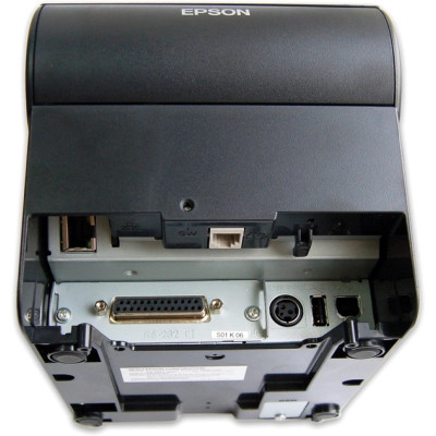 Принтер чеків Epson TM-T88VII USB, Ethernet, Serial, PS, Buzz, Black (C31CJ57112)