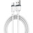 Дата кабель USB 2.0 AM to USB-C 1.0m 2.1A white XO (XO-NB-208-TC-1-WH)