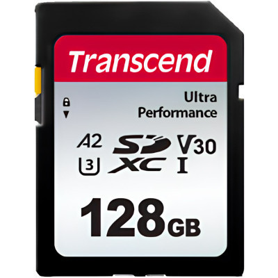 Карта пам&#039;яті Transcend 128GB SD class 10 UHS-I U3 4K (TS128GSDC340S)