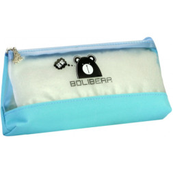 Пенал Cool For School 1 відділення Блакитний (B-8687-blue)