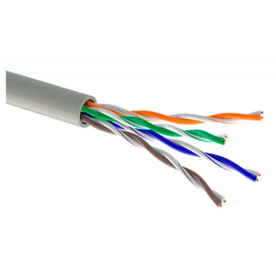 Кабель мережевий OK-Net UTP cat.5e 305м LSOH (U/UTP-cat.5E LSOH) (КПВонг-HF-ВП(100) 4*2*0,49)