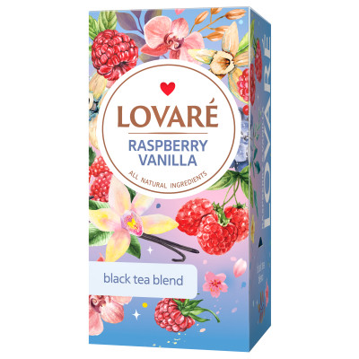 Чай Lovare &quot;Raspberry vanilla&quot; 24х2 г (lv.72724)