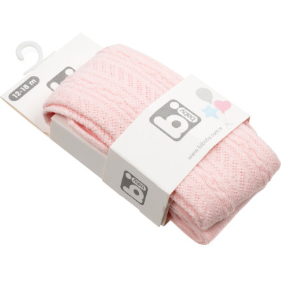Колготки дитячі Bibaby ажурні (68146-68G-pink)