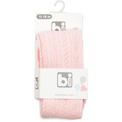 Колготки дитячі Bibaby ажурні (68146-68G-pink)