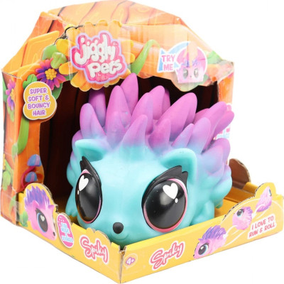 Інтерактивна іграшка Jiggly pets Їжачок блакитний (6337831)