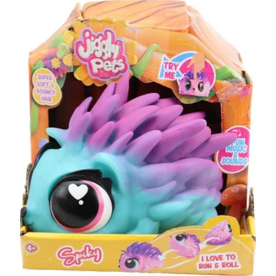 Інтерактивна іграшка Jiggly pets Їжачок блакитний (6337831)