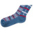Колготки дитячі BNM в різнокольорові смужки (M0C0301-1037-5B-blue)