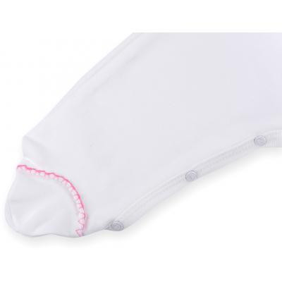 Чоловічок дитячий Bibaby з ніжними квіточками (60195-68G-pink)