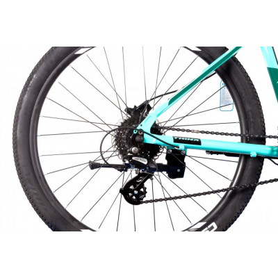 Велосипед Trinx M600 Elite 27.5&quot; рама-18&quot; Cyan-Black-Green (M600Elite.18CBG)