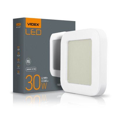 Світильник Videx LED ART IP65 30W 5000K 220V (VL-BHFS-305)