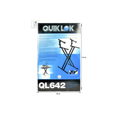 Стійка для клавішних Quik Lok QL642 (227905)