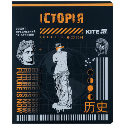 Зошит Kite предметний Cyber 48 аркуші, клітинка, історія (K25-240-24)