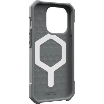 Чохол до мобільного телефона UAG Apple iPhone 15 Pro Max Essential Armor Magsafe, Silver (114296113333)