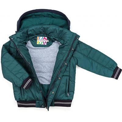 Куртка дитяча Snowimage з капюшоном на манжетах (SICMY-G308-110B-green)