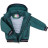 Куртка дитяча Snowimage з капюшоном на манжетах (SICMY-G308-110B-green)