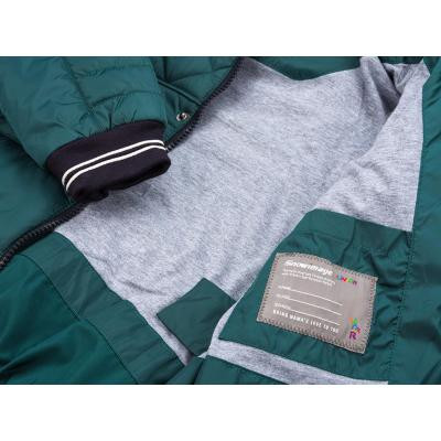 Куртка дитяча Snowimage з капюшоном на манжетах (SICMY-G308-110B-green)