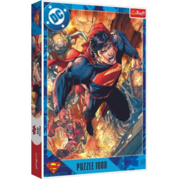 Пазл Trefl Superman Супермен в дії 1000 елементів (5900511109368)