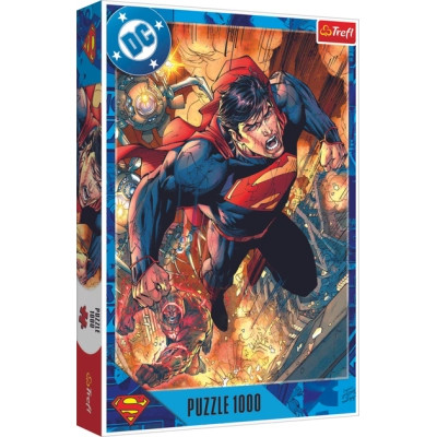 Пазл Trefl Superman Супермен в дії 1000 елементів (5900511109368)
