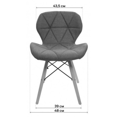 Кухонний стілець GT Racer X-D28 Plus Fabric Black
